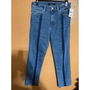 NWT Mavi jeans Niki high rise straight crop size 4